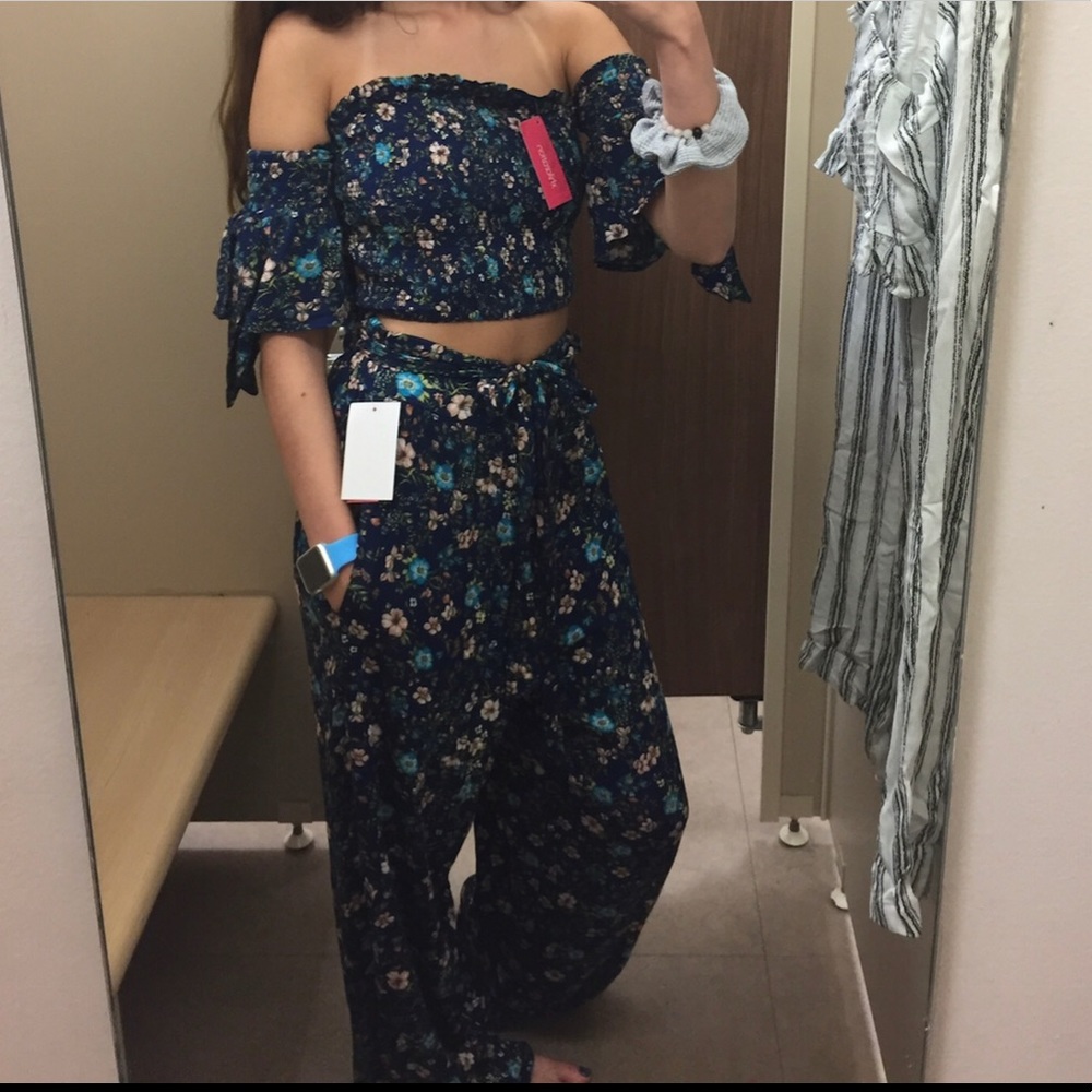 Target Crop Top and Pants Set